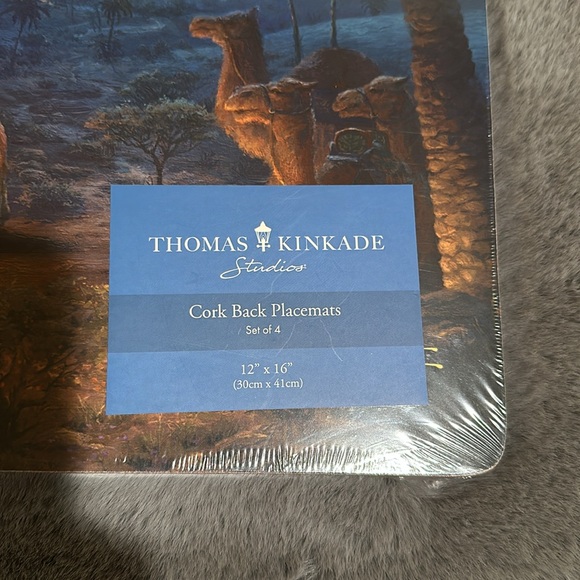 New Thomas Kinkade The Nativity placemats | set of 4 - Picture 2 of 4